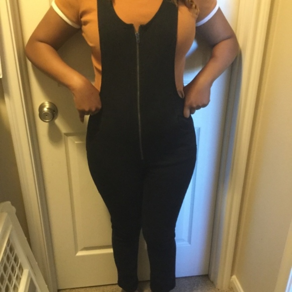 Women's Black Free People Jumpsuit Size 8